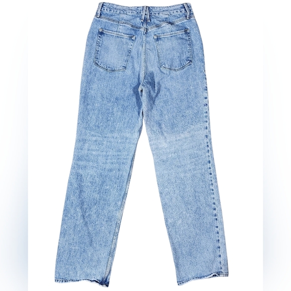 Good American Good Icon Straight Leg Jeans Womens Size 8/29 - Picture 4 of 10